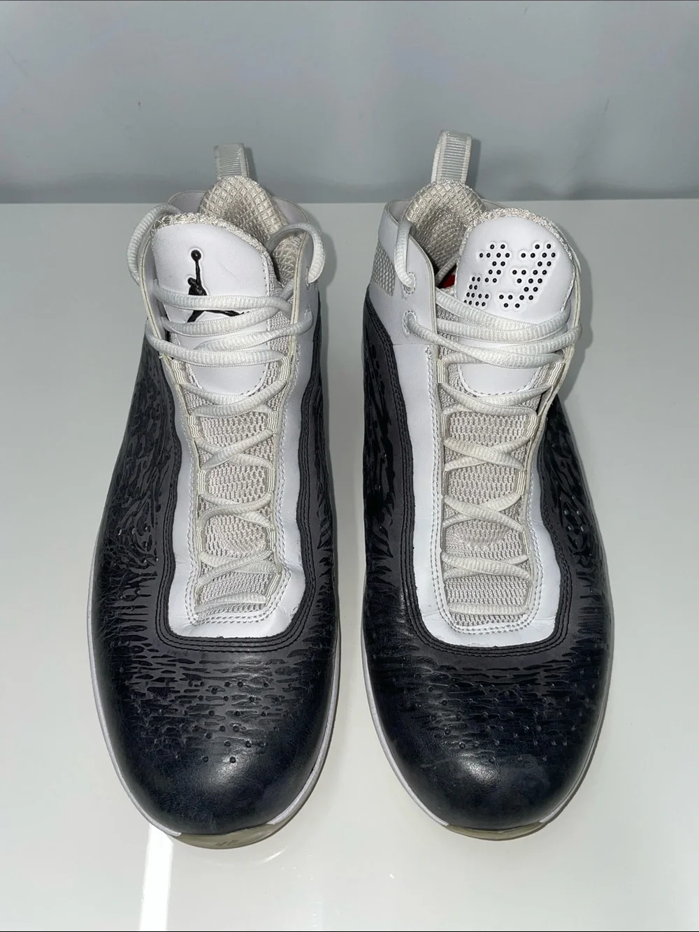 AIR JORDAN 2011 WHITE BLACK MENS SNEAKERS FTL-08-146